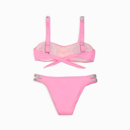 Separate Minaku swimsuit with rhinestones pink color, size 48-10