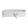 Front Fatter "Permeosphere", FSD-066, 10 W, 3000K, 5 rays, IP65, 220 V, plastic, white 10084