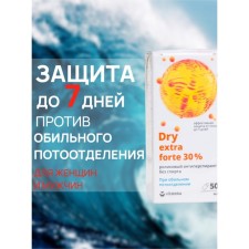 A video from abundant sweating without alcohol Vithely Dry Forte 30%, 50 ml