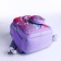 Baby backpack on a zipper, with a wallet, lilac color