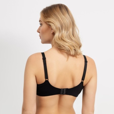 Women's bra, black color, size 75V-2