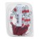 Bait jig flag No. 11, 9 cm, white, red