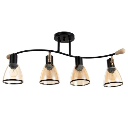 Lamp "Fate" 4x60W E27 black-3
