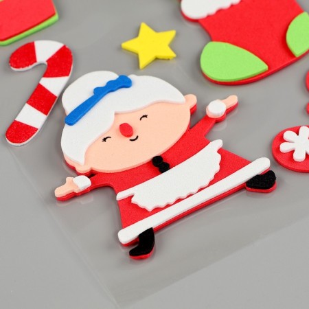 New Year's set of stickers from EVA "New Year", 8 pcs.-3