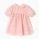 Dress crumb I "flowers", height 80-86, pink