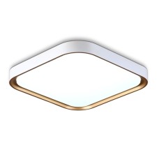 Светильник светодиодный потолочный Ambrella light, Air, FZ1259, LED, 27 Вт, 2025Lum, 5000К, цвет белый, золото