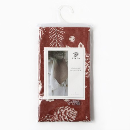 Ethel towel "New Year’s Plants" 40x73 cm, 100% HL, mitch 186 g/m2-7