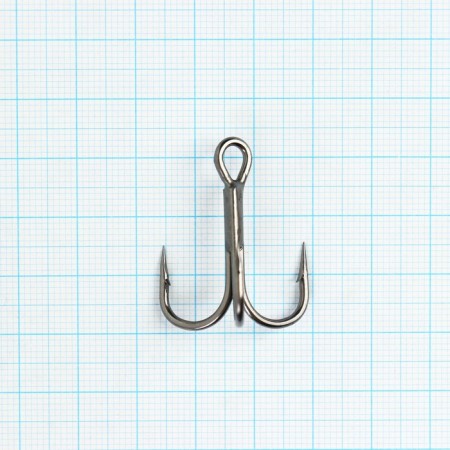 The hook of triple Volzhanka Treble Hook Stronger No. 1/0, 3 pcs-1