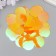 Sequins "circle" orange set 30 g d = 2.5 cm