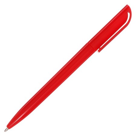 Switch rotor handle Calligrata, 1.0mm, clip 1 x 3.5cm, under the logo, red body, blue rod-1