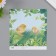 Scrapbooking paper "Chickens on the grass" density 180 grams set 10 pcs 15.5x17 cm