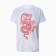 Women's T -shirt "Dragon", white color/Red print, size 46
