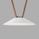 DK5564-WH+BK Lamp Belty Flow with the D300mm H71MM 48V 120 ° 4000K IP20 white with black