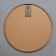 Wall mirror in a round case made of metal, d = 60, gold ruby