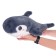 Soft toy "Shark", dark gray color, 45 cm
