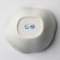 Basilnik ceramic uneven edge "Divorces", 600 ml, 17 cm, white color