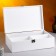 Gift box 34 × 21.5 × 10.5 cm wooden 3 departments, with a closing lid, a white brush