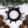 Garland “thread” 5 m, IP20, dark thread, 50 LED, green glow, 8 modes, 220 V