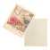 Mini-postcard "Make this world better!" Bouquet, hat, 9 x 10.5 cm