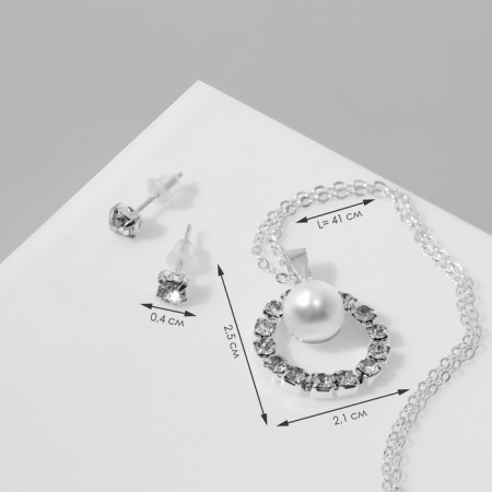 Set 2 objects: earrings, pendom!-1