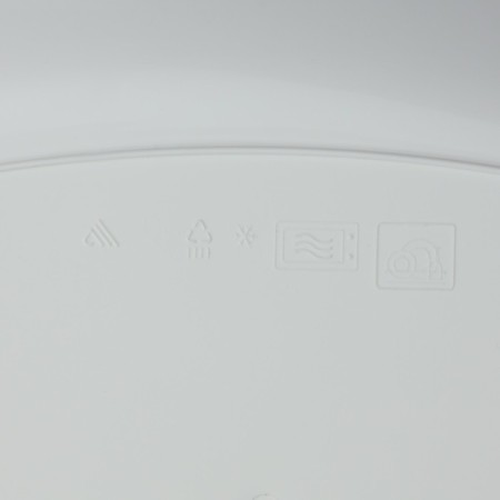 Plate plate "Quadro", 22 × 22 cm, white color-4