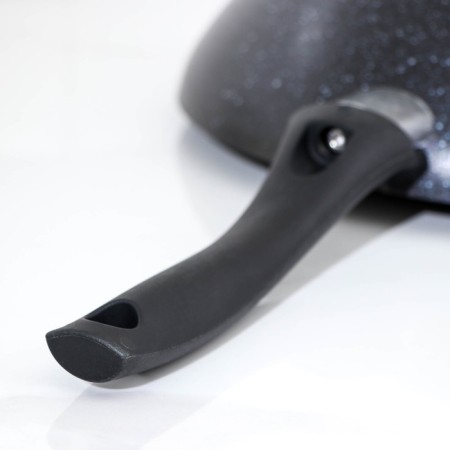 Pan-wok, d = 28, anti-stick coating, dark marble color-4