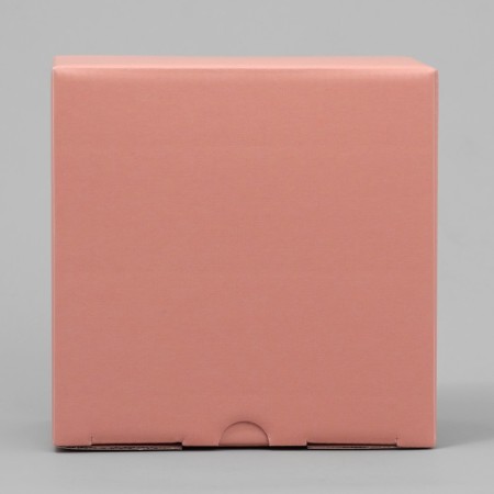 Gift folding box, packaging, “peach”, 15 x 15 x 7 cm-3