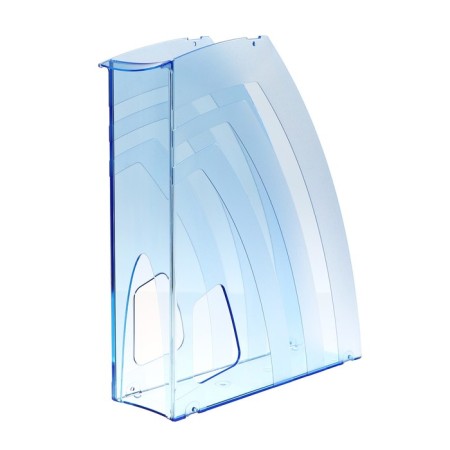 Paper tray Vertical Calligrata "Premium", 70mm, tinted blue-1