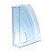 Paper tray Vertical Calligrata "Premium", 70mm, tinted blue