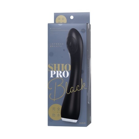 Vibrator prr Shio-Pro silicone, 21 cm, black color-15