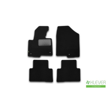 Raps in the cabin Klever Standard Hyundai Santa Fe automatical AKP 2012-2016, cross., 4 pcs. (textile)