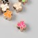 Beads for creativity Plastic "Butterfly Bright middle" mix set 10 pcs 1.1x1 cm