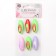 Safe pins, 40 mm, 6 pcs, color mix