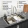 Zein M01, S = 3.0 and 0.7 mm, mixer, basket, cutting board, siphon, satin