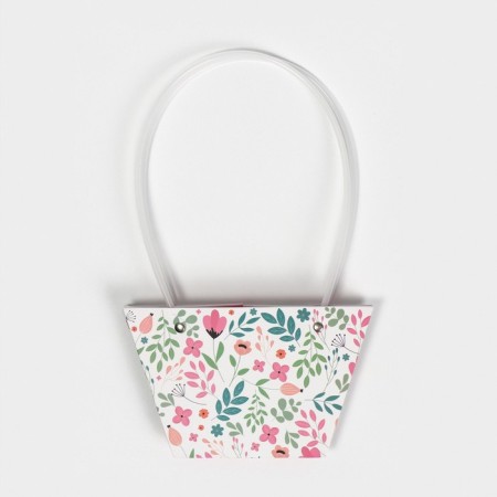 Moisture -resistant package for flowers for you, 20 x 12 x 20 cm-5