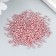 Glass beads 11/0 "cylinder. Pink gold" 10 g
