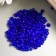 Beads "Astra" 11/0, 20 g (M8 Blue/Trans -Matov)