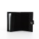 Male purse on Magnet, 3 in 1, for bills, auto documents and passports, black color