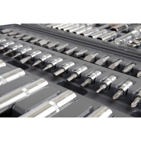 The instrument set Kraft KT700869, 1/2 ", 1/4" 12-sided heads, 107 items-8