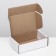 Self -assembly box "Postal", white, 26 x 17 x 8 cm