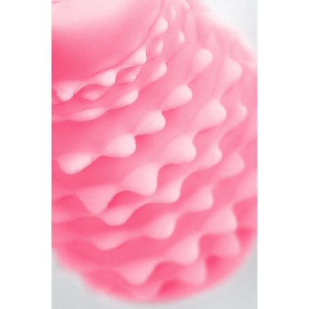 Masturbator A-Toys Flaff, TPE, Pink color, 8cm, D 2.9 cm-16