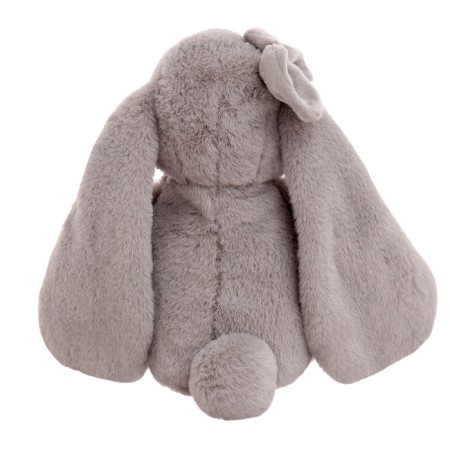 Soft toy "Bunny Molly", gray color, 28 cm-2