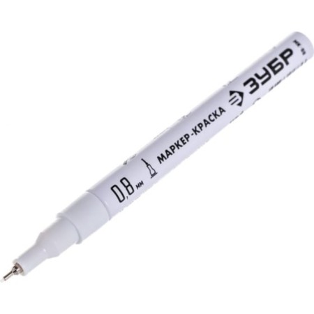 Marker-painting bison professional 06325-1, Extraton, white, 0.8 mm-6