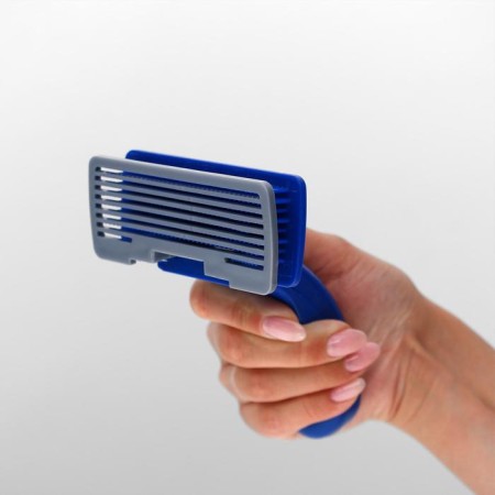 Pucrough plastic with self -cleaning, 10 x 15 cm, blue-7