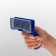 Pucrough plastic with self -cleaning, 10 x 15 cm, blue