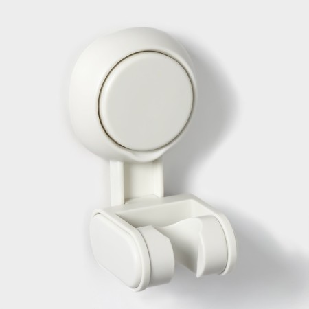 Holder for a shower watering can on a suction cup, 6.8 × 5.5 × 12 cm, white color-2