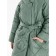 Пальто стёганое для девочек AmaroBaby TRENDY, рост 116-122 см, цвет фисташковый