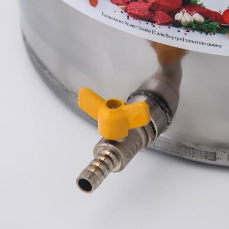 Autoclave-sterilizer "Malinovka", 26 l (d = 31.7 cm), 2 generations 2 in 1-2