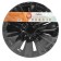 Wheel caps 15 "Tornado", Black Gloss, Carbon, 2 pcs Airline AWCC-15-09