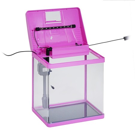 The Seastar LS-380F Aquarium includes: LED lamp, filter, 30 l, pink-2